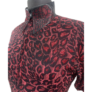 Ladies Red Leopard Show Shirt #209943